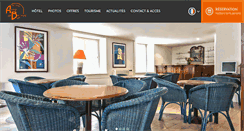 Desktop Screenshot of hotel-annedebretagne.com